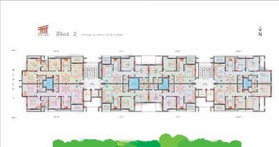 Project Image of 1111.0 - 2020.0 Sq.ft 2 BHK Apartment for buy in Appaswamy Cityside
