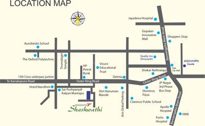 Project Image of 1100.0 - 1673.0 Sq.ft 2 BHK Apartment for buy in Shravanthi Shashwathi