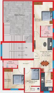 Project Image of 780.0 - 915.0 Sq.ft 2 BHK Apartment for buy in Four Sai Vandhanam