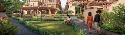 Raj Mahel Flower Garden 2