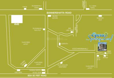Project Image of 780.0 - 1495.0 Sq.ft 1 BHK Apartment for buy in Opera Spring Leaf
