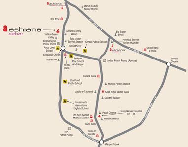 Project Image of 780.0 - 1320.0 Sq.ft 2 BHK Apartment for buy in Ashiana Sehar