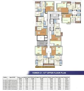 Project Image of 661.56 - 1996.18 Sq.ft 1.5 BHK Apartment for buy in Goel Newtown Ph 3 C Bldg