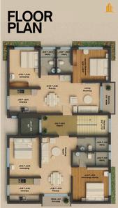 Project Image of 0.0 - 1223.0 Sq.ft 2 BHK Apartment for buy in Vinayak Residency