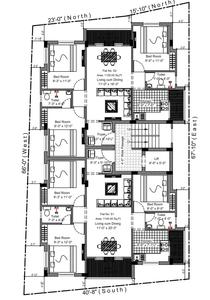 Project Image of 975.0 - 1145.0 Sq.ft 2 BHK Apartment for buy in Samy Lotus Garden