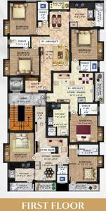 Project Image of 855.0 - 1298.0 Sq.ft 2 BHK Apartment for buy in Vinoth Indus Garden