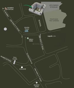 Project Image of 412.9 - 628.72 Sq.ft 1 BHK Apartment for buy in Squarefeet Grace Square D1 And D2