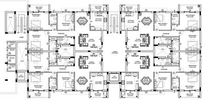 Project Image of 1101.0 - 2202.0 Sq.ft 2 BHK Apartment for buy in Russel Lions Gate