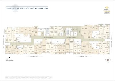 Project Image of 706.0 - 1206.0 Sq.ft 2 BHK Apartment for buy in Ellora Privia Prestige