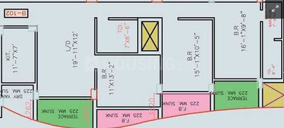 Project Image of 1783.0 - 1982.0 Sq.ft 3 BHK Apartment for buy in Team Deja Vu