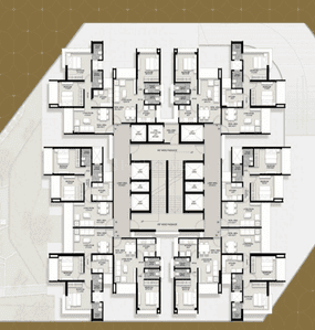 Project Image of 424.96 - 569.84 Sq.ft 1 BHK Apartment for buy in AR AL Madina CHS