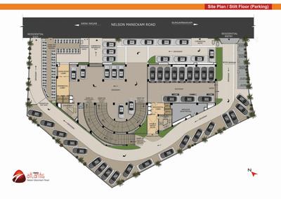Project Image of 721.0 - 2052.0 Sq.ft 1 BHK Apartment for buy in Ramky Atlanits