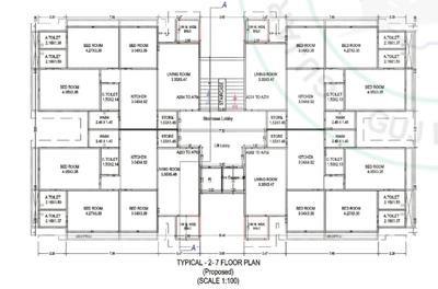 Project Image of 895.88 - 1024.51 Sq.ft 3 BHK Apartment for buy in Bajrang Sharnam Royal