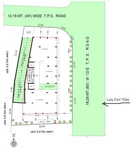 Greystone The Gujarat National Flats Co Op Hou Soc Ltd Layout Plan 1