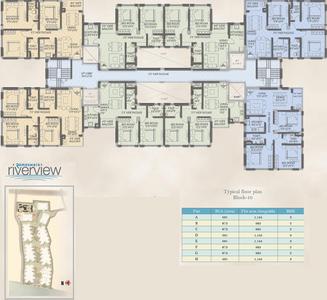 Project Image of 599.0 - 1016.0 Sq.ft 2 BHK Apartment for buy in Rameswara Riverview