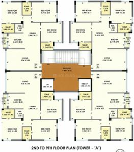 Project Image of 0.0 - 895.0 Sq.ft 3 BHK Apartment for buy in Ravi Ravi Regency