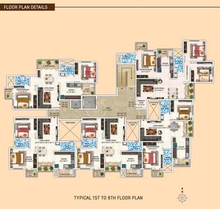 Project Image of 558.86 - 858.1 Sq.ft 1 BHK Apartment for buy in Om Apartment