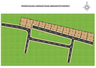 Project Image of 800.0 - 1430.0 Sq.ft Residential Plot Plot for buy in Sri KSR Raja Avenue