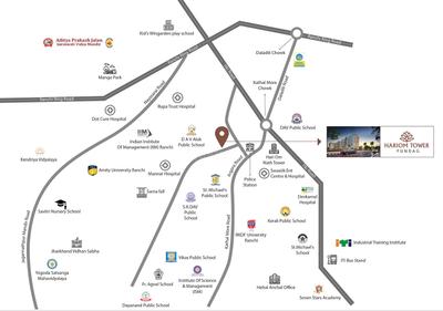Project Image of 1048.0 - 1720.0 Sq.ft 2 BHK Apartment for buy in Shanti Hari Hari Om Tower Pundag