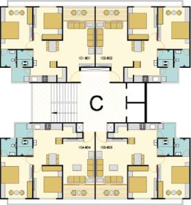 Project Image of 691.0 - 999.0 Sq.ft 2 BHK Apartment for buy in Bansari Greencity 2