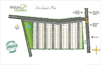 Project Image of 1350.0 - 4500.0 Sq.ft Residential Plot Plot for buy in Aditya Amrutha Gardens