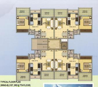 Project Image of 354.78 - 483.95 Sq.ft 1 BHK Apartment for buy in Shishodia Arcade C Wing