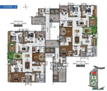 Project Image of 5185.0 - 9765.0 Sq.ft 4 BHK Apartment for buy in The Marquise