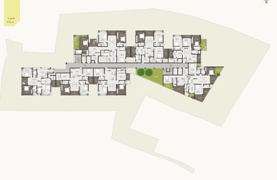 Project Image of 2000.0 - 3840.0 Sq.ft 3 BHK Apartment for buy in Artech Rainforest