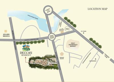 Project Image of 462.31 - 626.46 Sq.ft 1 BHK Apartment for buy in Ufasa Deccan Residency Phase 2