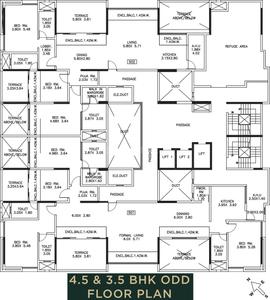 Project Image of 0.0 - 2286.0 Sq.ft 4 BHK Apartment for buy in Kumar Privie Shiloh