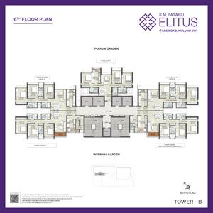 Project Image of 1013.0 - 1329.0 Sq.ft 3 BHK Apartment for buy in Kalpataru Elitus