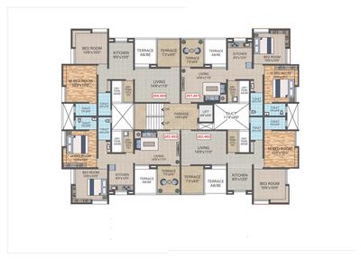 Project Image of 0.0 - 604.0 Sq.ft 2 BHK Apartment for buy in Khandve Patil Estique Phase II