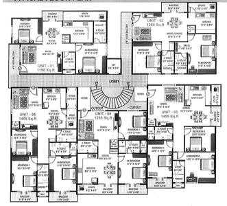 Project Image of 1190.0 - 1450.0 Sq.ft 2 BHK Apartment for buy in Dharani Homes