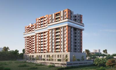 Vraj Hill View Elevation 1