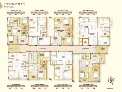 Project Image of 1165.0 - 1790.0 Sq.ft 2 BHK Apartment for buy in Gangotri Nivas