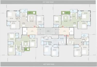 Project Image of 643.57 - 1016.87 Sq.ft 2 BHK Apartment for buy in Legacy Antrix