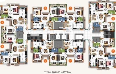 Project Image of 993.0 - 1284.0 Sq.ft 2 BHK Apartment for buy in Desai DD Sports City Pavilion