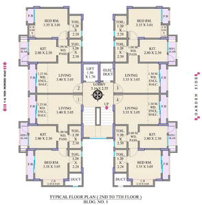 Project Image of 447.03 - 457.0 Sq.ft 1 BHK Apartment for buy in Cosmos Meluha