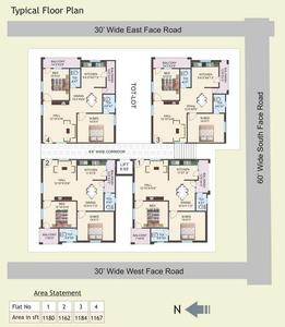 Project Image of 1162.0 - 1184.0 Sq.ft 2 BHK Apartment for buy in Ramana Diamond Homes