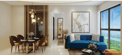 Lodha Crown Kolshet Tower 1 Living Area 1