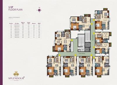 Project Image of 547.0 - 844.0 Sq.ft 2 BHK Apartment for buy in Triaxis Splendour Plus