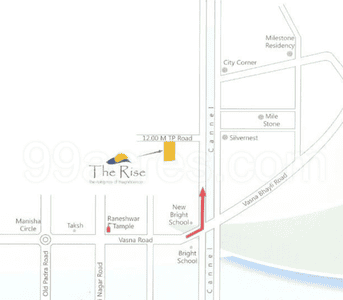 Project Image of 1150 Sq.ft 2 BHK Apartment / Flat for sale in Bhayli for Rs. 2500000