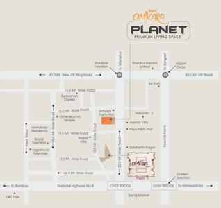 Project Image of 692.23 - 860.14 Sq.ft 2 BHK Apartment for buy in Geet Omkara Planet
