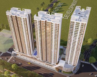 Project Image of 493.0 - 923.0 Sq.ft 2 BHK Apartment for buy in Dosti Tulip Dosti West County