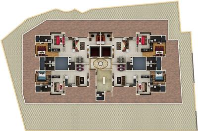 Project Image of 415.0 - 744.0 Sq.ft 2 BHK Apartment for buy in Matra Jasoda Chsl Aryaman Metropolis