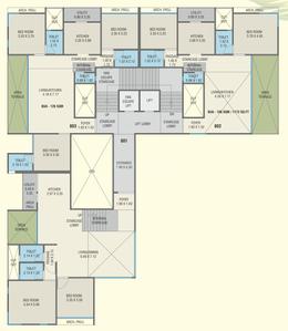 Project Image of 699.44 - 1583.59 Sq.ft 3 BHK Apartment for buy in Infibricks The Vista Residential