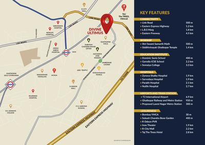 Project Image of 511.0 - 745.0 Sq.ft 1 BHK Apartment for buy in Divine Ultimus