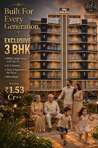 Project Image of 0.0 - 1137.0 Sq.ft 3 BHK Apartment for buy in HKS Solace