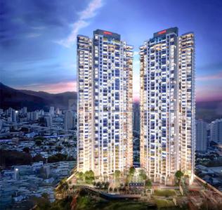 Project Image of 665.1 - 1719.21 Sq.ft 2 BHK Apartment for buy in Raymond The Address By GS Tower 1