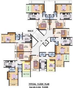 Project Image of 635.0 - 860.0 Sq.ft 1 BHK Apartment for buy in Happy Home Sarvodaya Bali